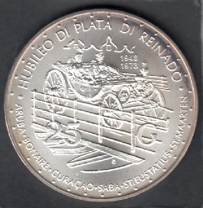 Beschrijving: 25 gulden COACH